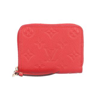 Louis Vuitton Monogram Empreinte Cerise Red Color Monogram Empreinte Coin Purse/Coin Case (Pre-Owned)