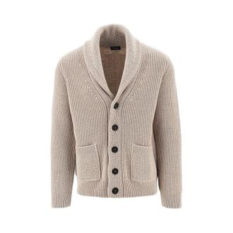 Drumohr Merino wool cardigan with shawl collar Man 50