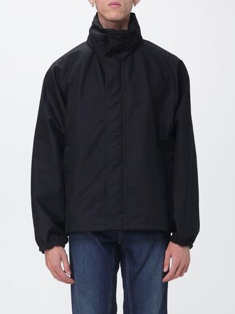 Gucci Giacca a vento in tela di cotone monogram con cappuccio estraibile e collo alto