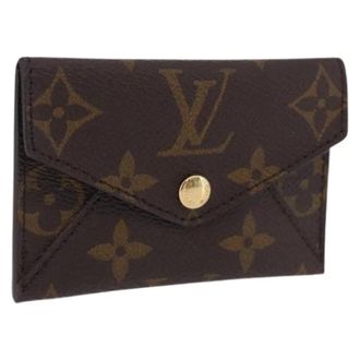 Louis Vuitton Pre-owned Vintage Monogram Card Case - - Pre-owned - Donna - Marrone - ONE SIZE