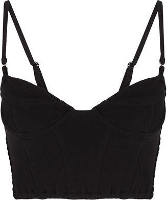 8 by YOOX ORGANIC COTTON CORSET