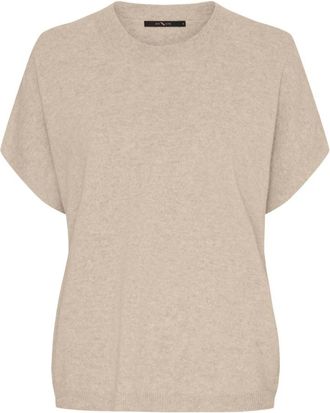BTF-CPH Camiseta de Cachemira y Merino - Knitwear - Mujer - Beige - XS