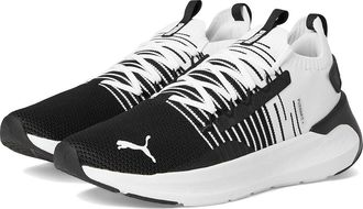 Puma Softride Symmetry Fuzion Running Shoes Mens Shoes PUMA Black/Cool Dark Gray/PUMA White : 10.5 D - Medium