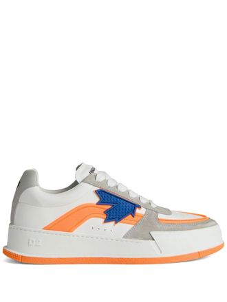 Dsquared2 Leren sneakers - Wit