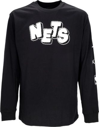 Nike Boston Celtics Longsleeve Shirt - Heren - Sportshirts - Zwart - XS - Katoen - Fitness