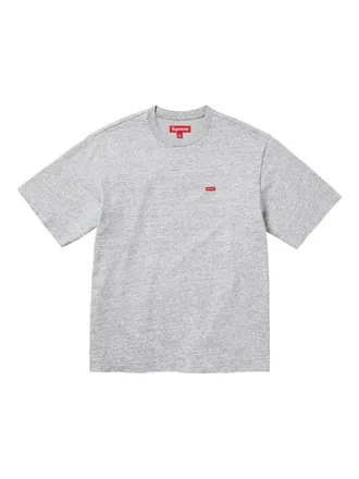SUPREME T-shirt met logolabel - Grijs