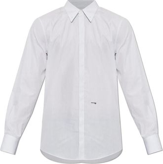 Dsquared2 Formal Shirts - Heren - Zakelijke Overhemden - Wit - L - Overhemden