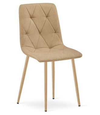 OEM Silla Libra - Tela Marr&oacute;n / Patas Color Madera X 1