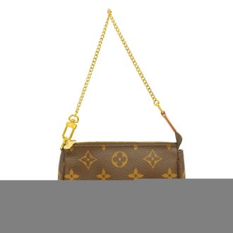 Louis Vuitton Brown Pouch (Pre-Owned)