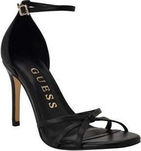 Guess Spring Ankle Strap Sandal in Black at Nordstrom Rack, Size 9.5