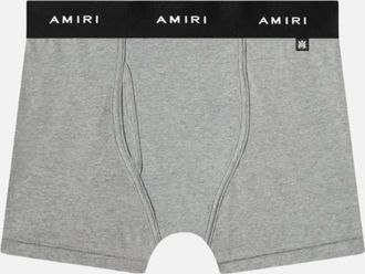 Amiri Womens AMIRI LOGO BRIEF GREY - Size: 20/32in