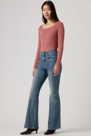 Levi's 726 High Rise Flare Jeans - Donna - 24X32 - Blu / Face Right