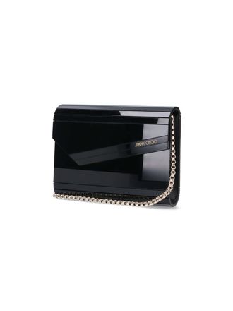 Jimmy Choo London Womens Bags Black Outer: Plexy