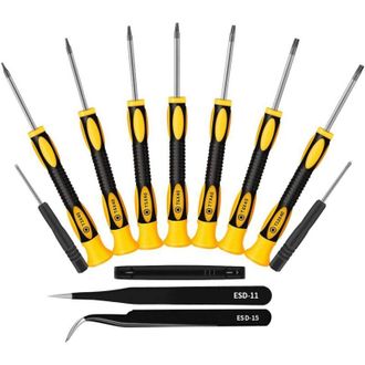 OEM [mai Usato]set Professionale Di Cacciaviti Magnetici Torx/star/tx - 6 Pezzi (t3-t10)