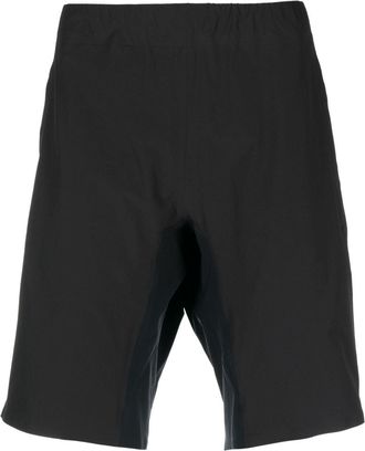 Veilance low-rise tailored shorts - men - Spandex/Elastane/Nylon - S - Black
