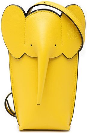 Loewe Pre-owned Loewe Leather Elephant Pocket Crossbody Ladies TDSNM5RONF3GU3PV