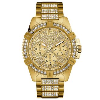 Guess W0799G2 Frontier Gold Mens Watch Stainless Steel - One Size