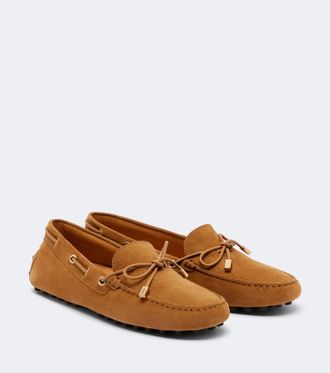 Tod's Gommino suede boat shoes