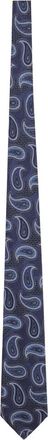 Etro Etro, Ties, male, Blue, Size: ONE SIZE Paisley Jacquard Silk Tie