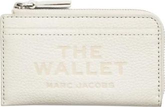 Marc Jacobs Leather Top Zip Multi Wallet - female - Marc Jacobs - Wallets & Cardholders - White - ONE SIZE - Accessories
