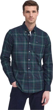 Barbour Hombre, Camisas, Verde, Talla: M