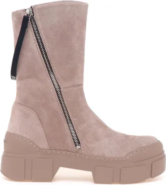 Vic Mati&eacute; Schoenen, Dames, Roze, 40 EU, Leer, Enkellaars
