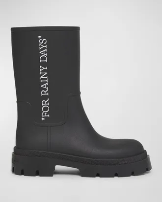 Off-white Reboot Mid-Calf Rain Boots