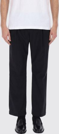 Herno Pantaloni sartoriali in lana con pince e tasche a filetto