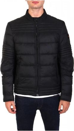 HUGO BOSS Darolus Jas - Heren - Winterjassen - Zwart - XL - Leer - Jassen