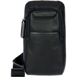 Porsche Design Roadster Leather EVO Crossbody Bag in Black at Nordstrom