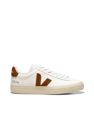 Veja White Campo Leather Sneakers