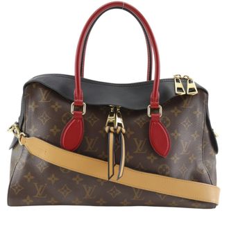 Louis Vuitton Brown Monogram Canvas Handbag Tote Bag (Pre-Owned)