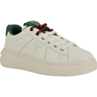 Guess Eliva Platform Sneaker in White at Nordstrom, Size 7.5