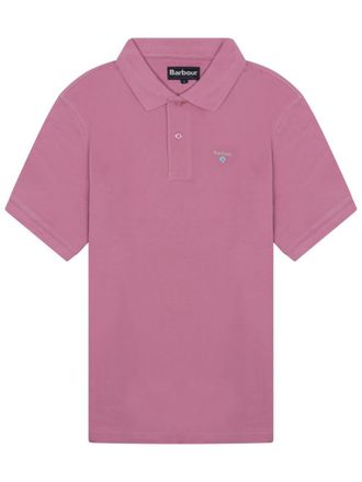 Barbour Pink Shirt Collar Polo