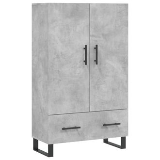 Berkfield Home Highboard Concrete Grey 69.5x31x115 cm Engineered Wood
