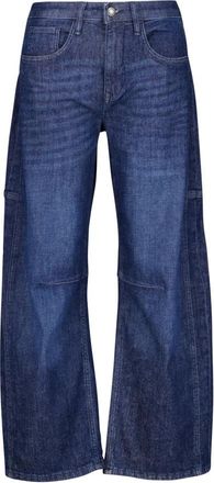 M.A.C Wide Jeans - Dames - Loose Fit Jeans - Blauw - M - Jeans