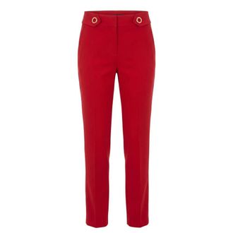 Trussardi Pantaloni slim-fit - - Trousers - Donna - Rosso - S