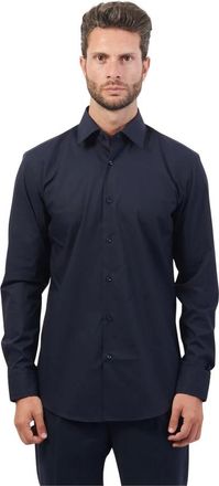 HUGO BOSS Hombre, Camisas, Azul, Talla: XL