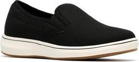 Clarks BreezeSky Zoe Slip-On Sneaker in Black Canvas at Nordstrom Rack, Size 7.5