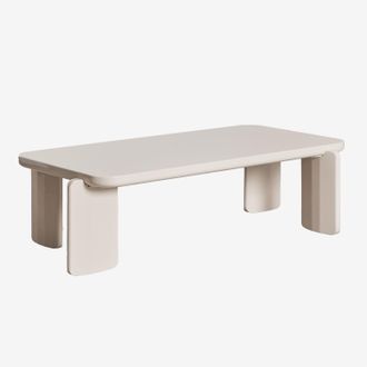 Sklum Mesa De Centro Rectangular 120x60 Cm En Mdf Ginebra Sklum