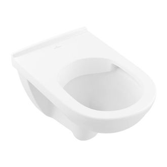 Villeroy & Boch O.novo, Inodoro De Fondo, 360 X 560 Mm, Directflush, Sin Orificio De Inodoro /strong, Modelo Suspendido, Desag&uuml;e Horizontal, Porcel&aacute;nico Sanitario Whi