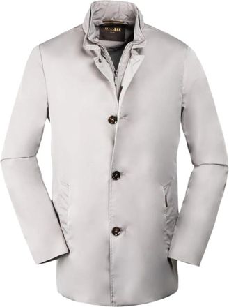 Moorer Borromini-Wk Jacket - Heren - Mantel - Beige - 4XL - Polyester - Jassen
