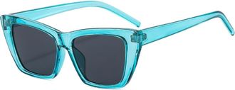Generic Mens Outdoor Vacation Sunglasses Driving Womens Sports Commuter Sun Glasses(Blue)