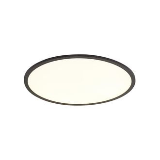 QAZQA Qazqa Panel Led Inteligente Negro De 60 Cm Con Led Regulable A
