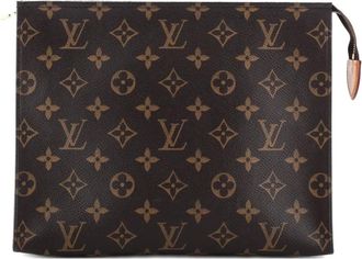 Louis Vuitton Toiletry Pouch Monogram Canvas 26 clutch bag - Bruin