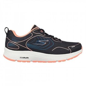 Skechers Neutrale hardloopschoenen voor dames voor dagelijks gebruik (Zwart/Koraal)