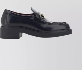 Gucci leather loafers
