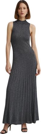 IVY OAK Flora Maxi Jurk - Dames - Kleedjes - Grijs - M - Kleedjes