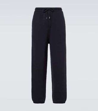 Jacquemus Pantaloni sportivi Torneo in jersey di cotone