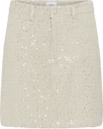 Saint Tropez Mujer, Faldas, Gris, Talla: 2XL